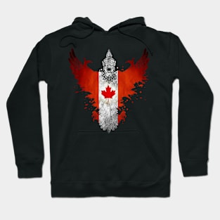 The Painting Art Of Canada Hoodie